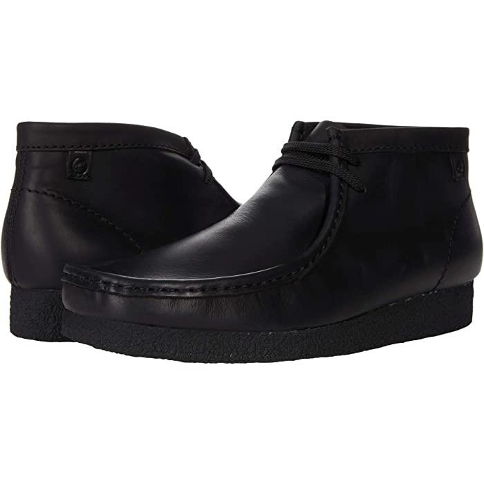 (取寄) クラークス メンズ シェイカー ブーツ Clarks men Shacre Boot Black Leather Clarks（クラークス） (取寄) ブーツ メンズ シェイカー ブーツ