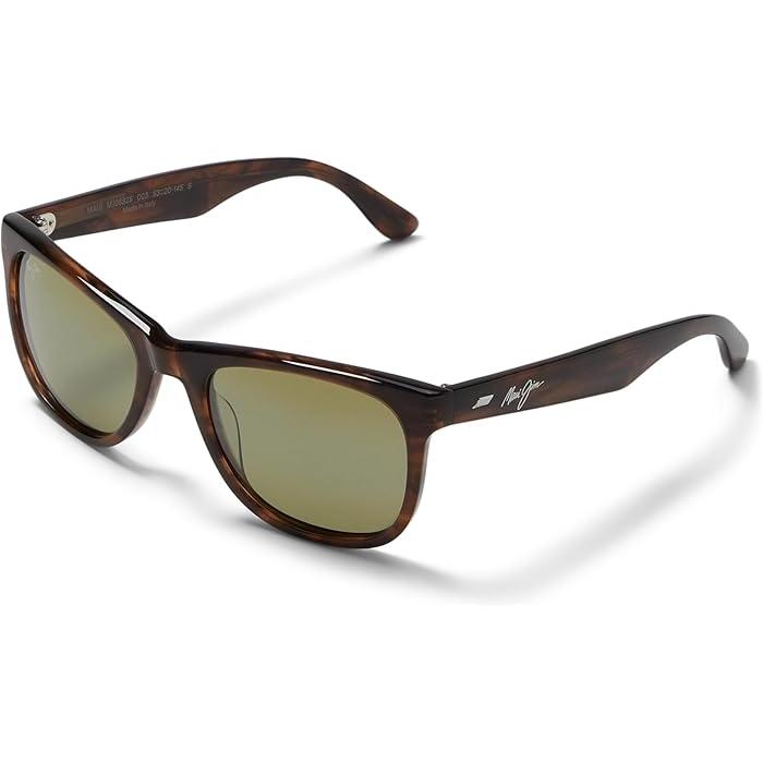 取寄) マウイ ジム Maui Jim Kikonia Shiny Melange Brown Havana/Maui
