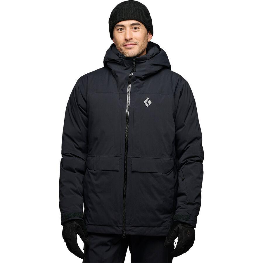 (取寄) ブラックダイヤモンド メンズ ファクター インサレーテッド パーカー - メンズ  men Factor Insulated Parka - Men's Black 取寄) ブラックダイヤモンド ファクター インサレーテッド パーカー
