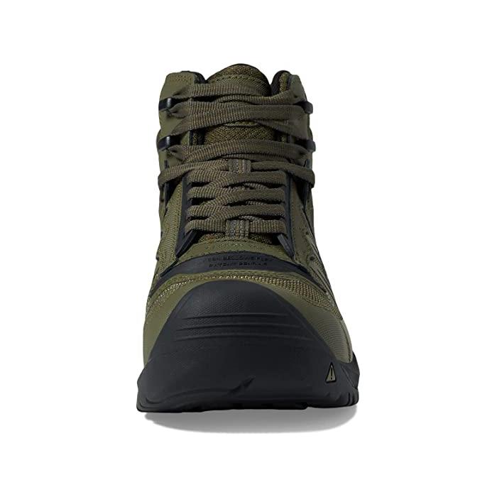 (取寄) キーン ユーティリティ メンズ レノ ミッド KBF Wp KEEN Utility men KEEN Utility Reno Mid KBF WP Dark Olive/Black 取寄) キーン ユーティリティ メンズ レノ ミッド KBF Wp KEEN Utility