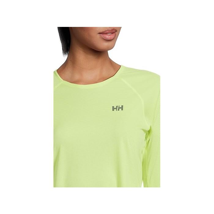(取寄) ヘリーハンセン レディース トレイル ロング スリーブ T-シャツ Helly Hansen women Trail Long Sleeve T-Shirt Green 1 HELLY HANSEN（ヘリーハンセン） P最大21倍12/19-21限定 (取寄
