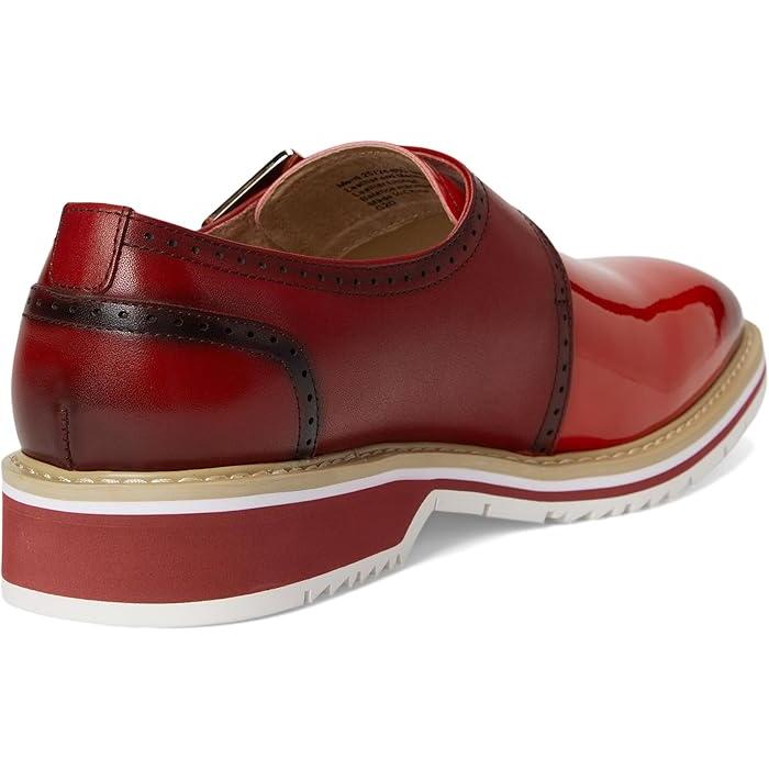 (取寄) ステイシー アダムス メンズ バートラム モンク ストラップ Stacy Adams men Bartram Monk Strap Red P最大21倍12/19-21限定 (取寄) ステイシー アダムス メンズ バートラム