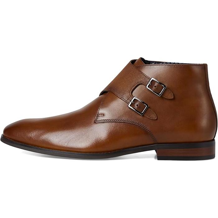 (取寄) ステイシー アダムス メンズ ダブル モンク ストラップ ブーツ Stacy Adams men Kaius Double Monk Strap Boots Cognac 取寄) ステイシー アダムス メンズ ダブル モンク ストラップ ブーツ