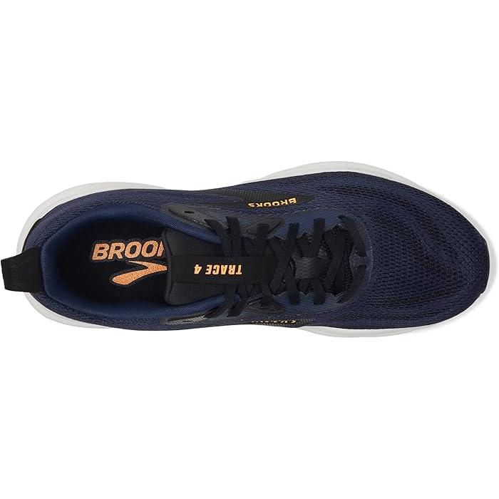 (取寄) ブルックス メンズ トレース 4 Brooks men Trace 4 Peacoat/Black/Orange Pop BROOKS（ブルックス） P最大17倍1/1限定 (取寄) メンズ トレース 4