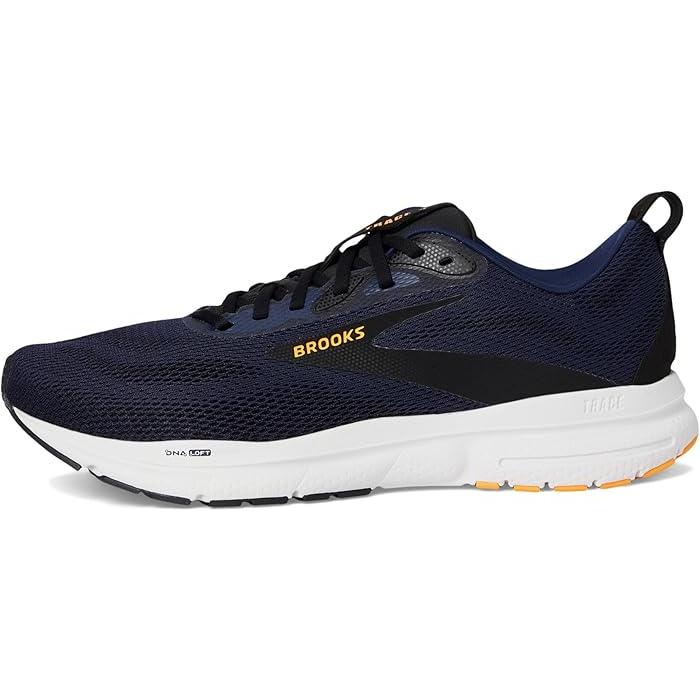 (取寄) ブルックス メンズ トレース 4 Brooks men Trace 4 Peacoat/Black/Orange Pop BROOKS（ブルックス） P最大17倍1/1限定 (取寄) メンズ トレース 4