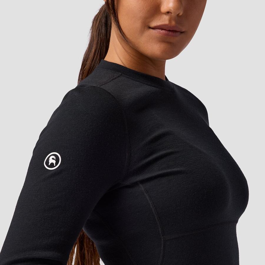 取寄) バックカントリー レディース メリノ ミッドウエイト クルー