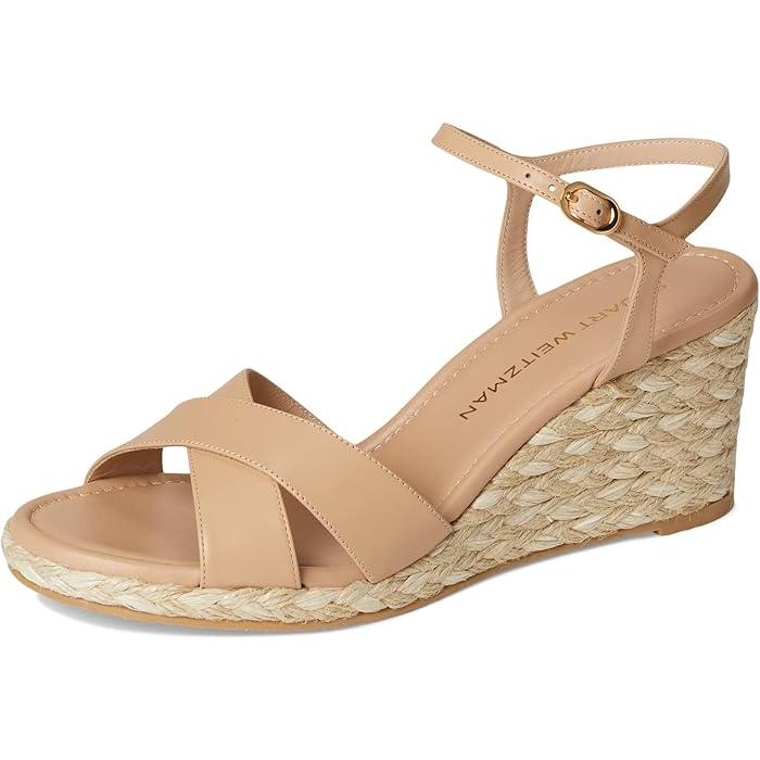 (取寄) スチュアート ワイツマン レディース ジョージー エスパドリーユ ウェッジ Stuart Weitzman women ie Espadrille Wedge Cream/Natural STUART WEITZMAN（スチュアート ワイツマン） (取寄) スチュアート