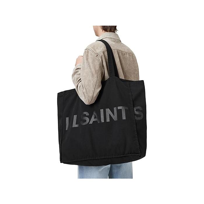 (取寄) オールセインツ メンズ ラージ トート AllSaints men Large Biggy Tote Black ALLSAINTS（オールセインツ） P最大17倍1/1限定 (取寄) メンズ ラージ
