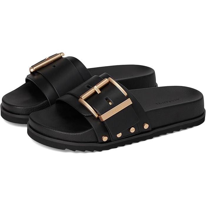 (取寄) オールセインツ レディース エリー スタッズ スライダー AllSaints women Ellie Stud Slider Sand Brown ALLSAINTS（オールセインツ） P最大17倍1/1限定 (取寄) レディース