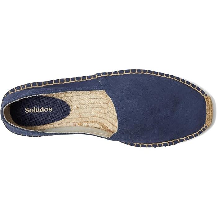 (取寄) ソルドス メンズ レザー オリジナル エスパドリーユ Soludos men Leather Original Espadrille Armada Blue SOLUDOS（ソルドス） P最大12倍12/30限定 (取寄) メンズ レザー