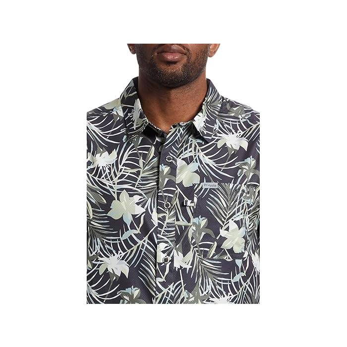 (取寄) コロンビア メンズ スーパー スラック タイド キャンプ シャツ Columbia men Super Slack Tide Camp Shirt Crushed Blue Ikat Palms Columbia（コロンビア） P最大17倍1/1限定 (取寄) メンズ スーパー