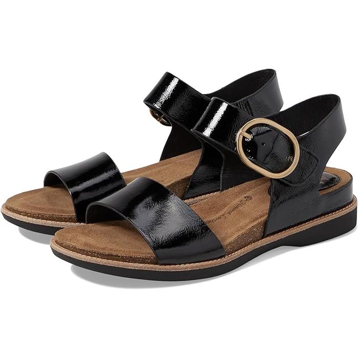 (取寄) ソフト レディース バリ Sofft women Sofft Bali Black Crinkle Patent P最大17倍1/1限定 (取寄) ソフト レディース バリ Sofft women Bali