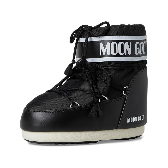 MOON BOOT ブラック スノーブーツ 女性用　ムーンブーツ　レディース MOON BOOT (取寄) ムーンブーツ レディース アイコン ロウ ナイロン