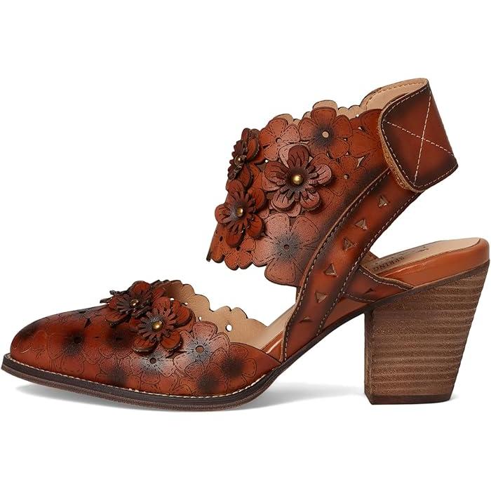 (取寄) ラルティストバイスプリングステップ レディース  L'Artiste by Spring Step women Notched-nature Camel 取寄) ラルティストバイスプリングステップ レディース L'Artiste by