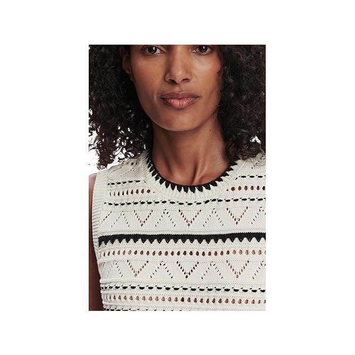 (取寄) バーリー レディース アテナ ポインテール ニット ベスト Varley women Athena Pointelle Knit Vest Egret P最大17倍1/1限定 (取寄) バーリー レディース アテナ ポインテール