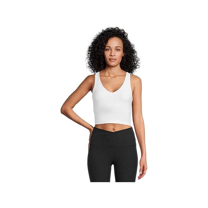 (取寄) ビヨンドヨガ レディース スペースダイ グッド デイ クロップド タンク Beyond Yoga women Spacedye Good Day Cropped Tank Cloud White 取寄) ビヨンドヨガ レディース スペースダイ グッド デイ クロップド