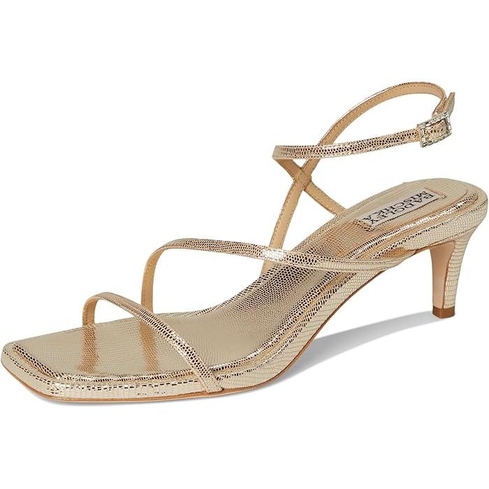 (取寄) バッジェリーミシュカ レディース グレースリン Badgley Mischka women Gracelyn Silver Lizard BADGLEY MISCHKA（バッジェリー ミシュカ） (取寄) レディース