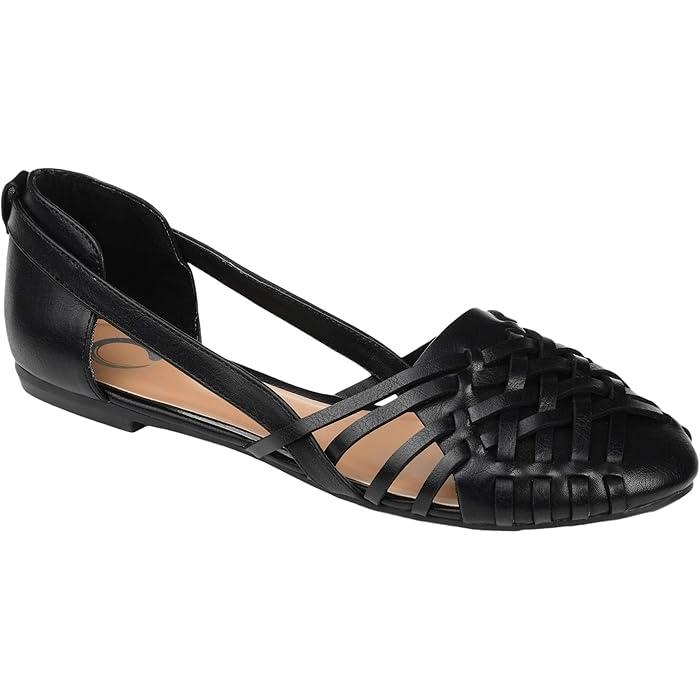 (取寄) ジュルネ コレクション レディース エコー フラッツ Journee Collection women Ekko Flat Black 取寄) ジュルネ コレクション レディース エコー フラッツ Journee