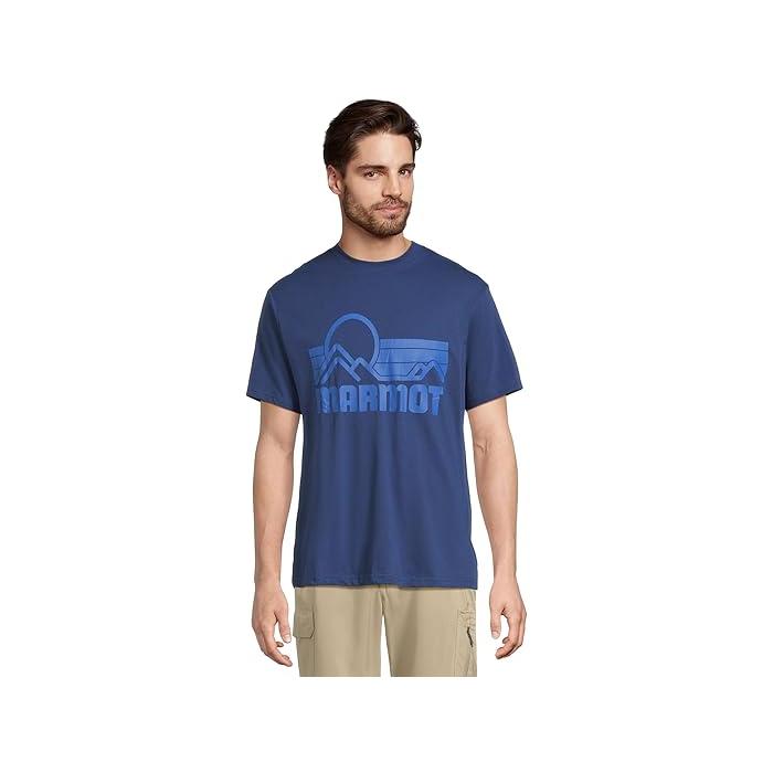 (取寄) マーモット メンズ コースタル ティー ショート スリーブ Marmot men Coastal Tee Short Sleeve Twilight Blue Marmot（マーモット） (取寄) メンズ コースタル ティー ショート