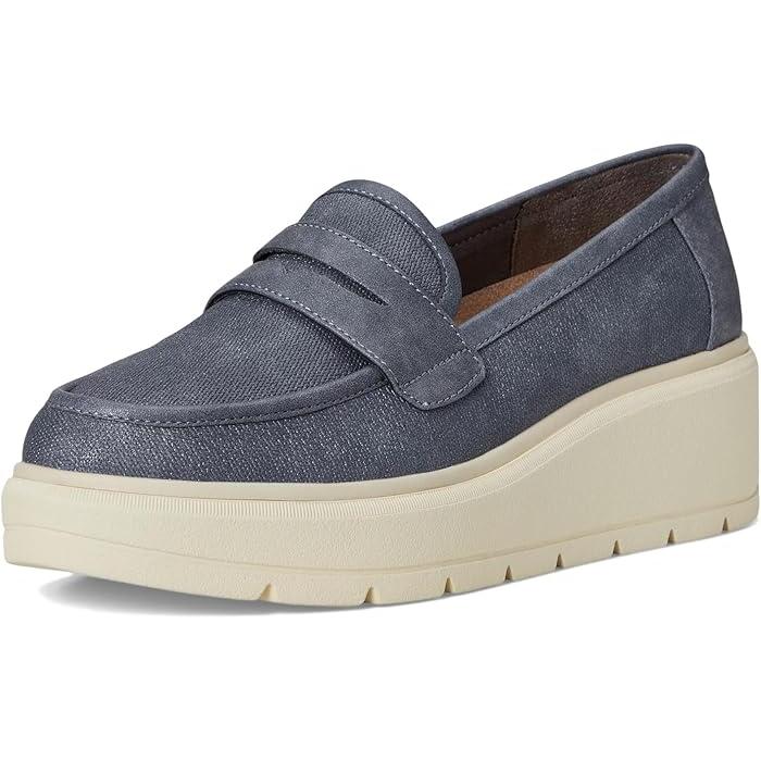 (取寄) ドクターショール レディース ナイス デイ マックス Dr. Scholl's women Nice Day Max Loafer/Moc Blue ドクターショール（Dr.Scholl） (取寄) レディース ナイス デイ