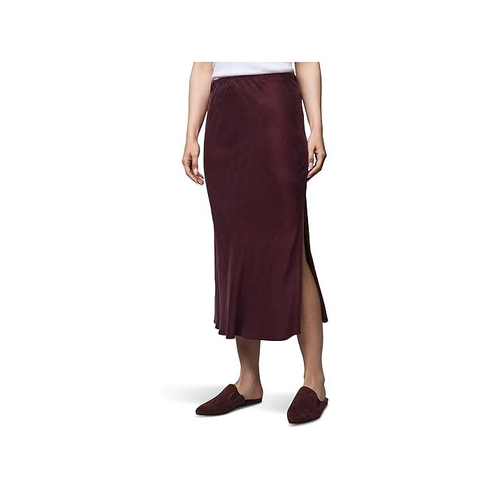 (取寄) スプレンディッド レディース セレナ サテン スカート Splendid women Serena Satin Skirt Rosewood splendid (取寄) スプレンディッド レディース セレナ サテン スカート
