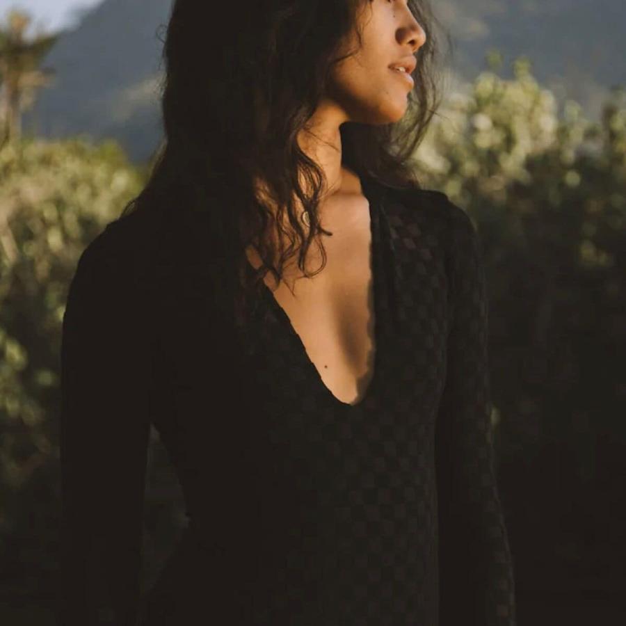 (取寄) シーアスイムェア レディース ヴァレンティーナ サーフ スーツ - ウィメンズ Seea Swimwear women Valentina Surf Suit - Womens Night Check サーフ スーツ Swimwear Surf Suit