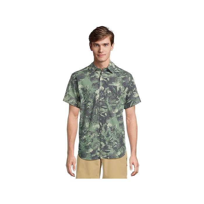 (取寄) ノースフェイス メンズ ショート スリーブ ベイトレイル パターン シャツ The North Face men Short Sleeve Baytrail Pattern Shirt Duck Green Prairie Flowers Print THE NORTH FACE（ザ ノースフェイス） (取寄) ノースフェイス メンズ