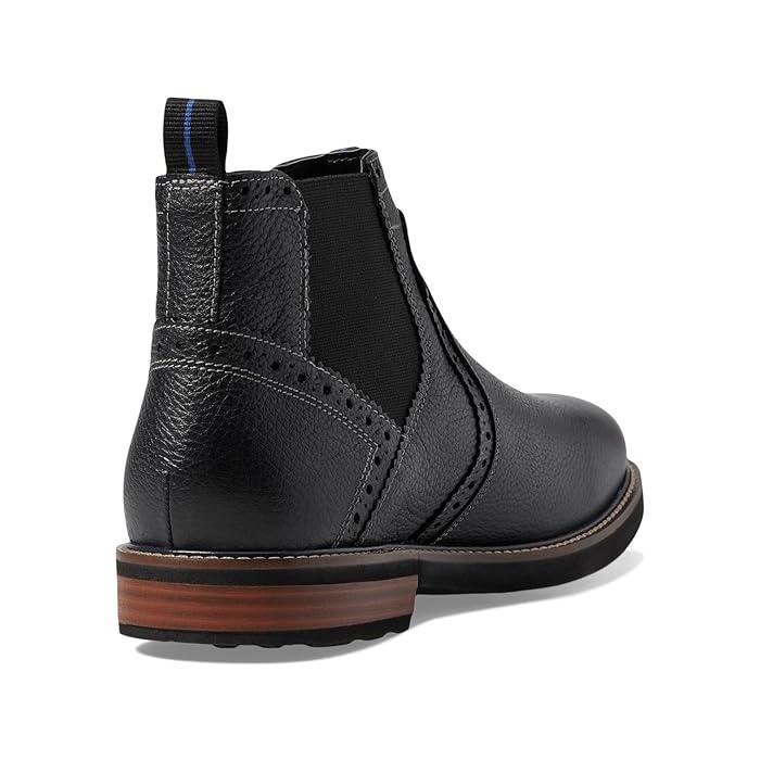 (取寄) ナン ブッシュ メンズ オーティス プレーン トゥ チェルシー ブーツ ウィズ コア ウォーキング コンフォート テクノロジー Nunn Bush men Otis Plain Toe Chelsea Boot with KORE Walking Comfort Technology Black Tumbled P最大17倍1/1限定 (取寄) ナン ブッシュ メンズ オーティス プレーン