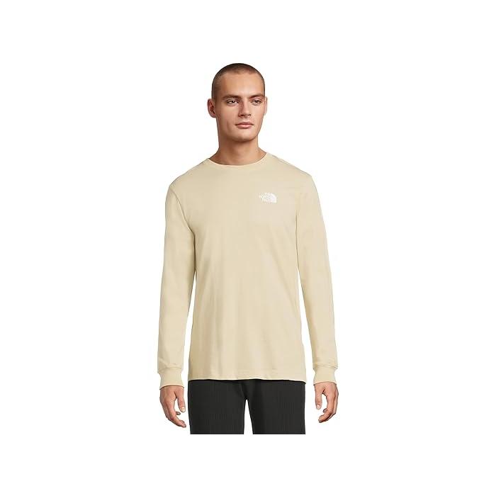 (取寄) ノースフェイス メンズ ロング スリーブ ボックス NSE ティー The North Face men Long Sleeve Box NSE Tee TNF Pale Grey Heather THE NORTH FACE（ザ ノースフェイス） (取寄) ノースフェイス メンズ