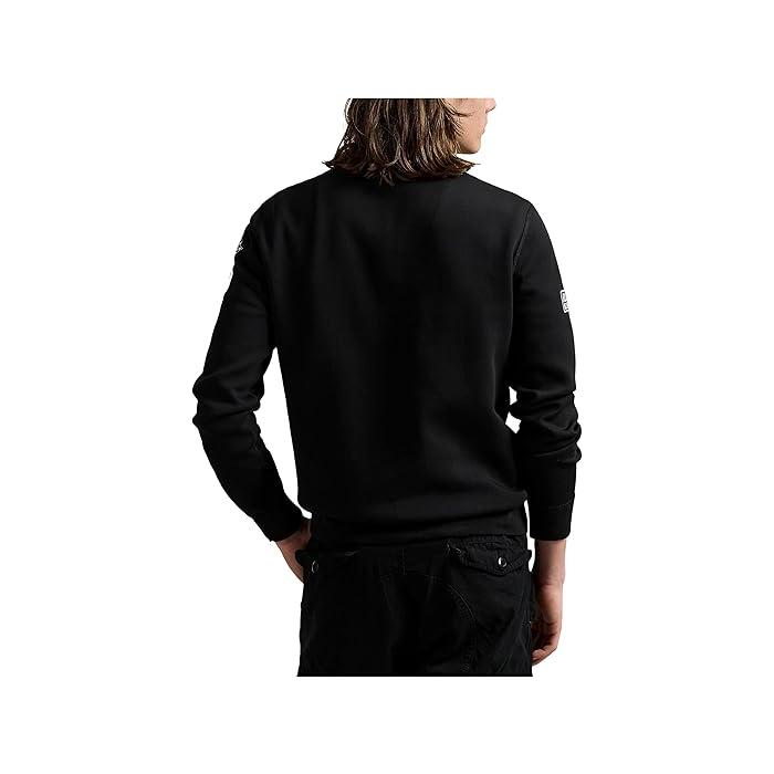 (取寄) ラルフローレン メンズ ダブルニット グラフィック スウェットシャツ Polo Ralph Lauren men Double-knit Graphic Sweatshirt Polo Black POLO RALPH LAUREN（ポロ・ラルフローレン） P最大17倍1/1限定 (取寄
