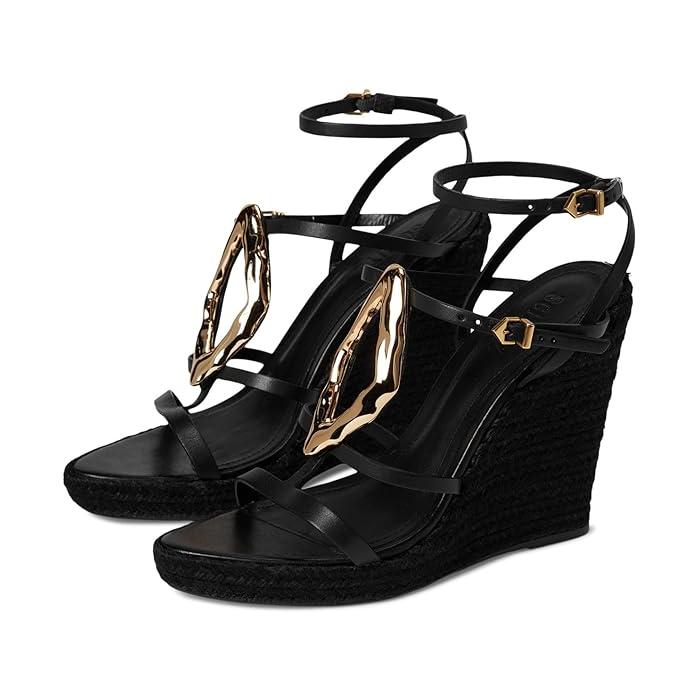 (取寄) シュッツ レディース ウェッジ Schutz women Amarilis Wedge Black 5 SCHUTZ（シュッツ） P最大17倍1/1限定 (取寄) レディース ウェッジ