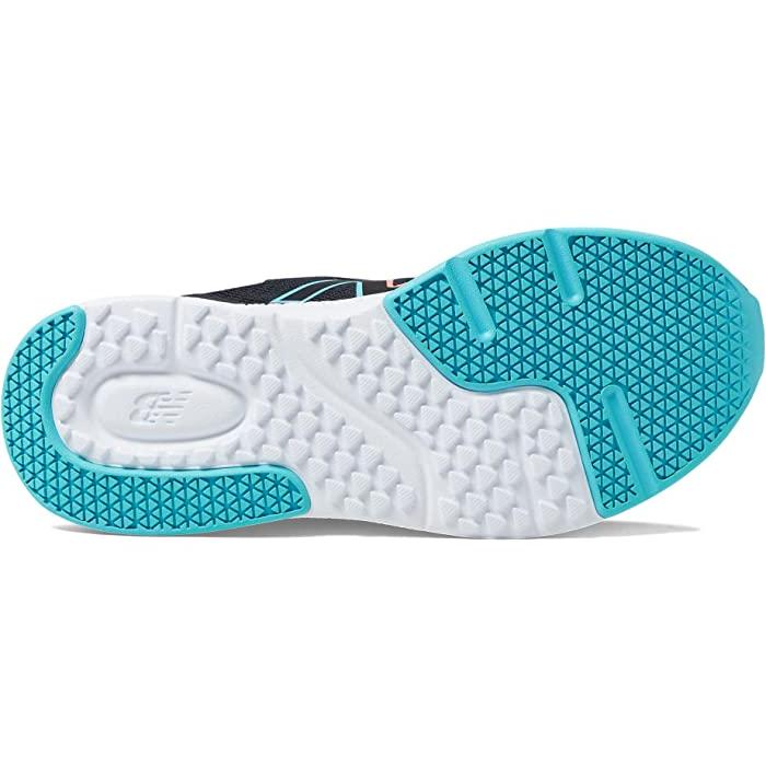 ⭐️完成品⭐️ (取寄) ニューバランス キッズ スニーカー ジュニア 子供 靴 ガールズ ダイナソフト 545 New Balance Kids Dynasoft 545 (Big Kid) Black/Grapefruit 【V2015480755】(10407円)