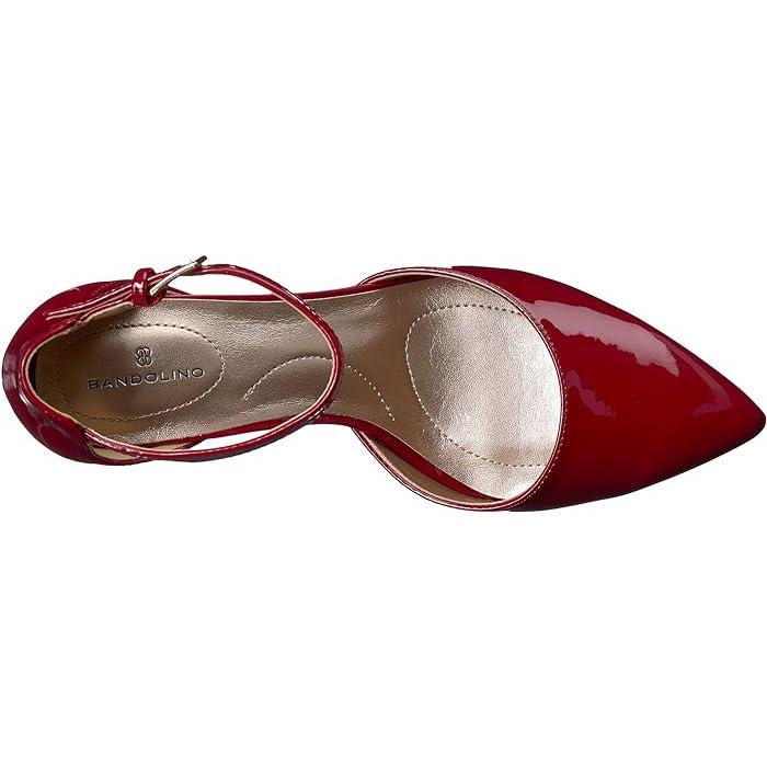 (取寄) バンドリーノ レディース ジナタ Bandolino women Bandolino Ginata Rosy Red Sleek Patent PU BANDOLINO (取寄) バンドリーノ レディース ジナタ Bandolino women