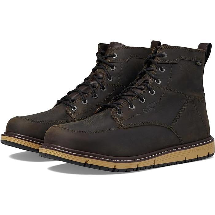 (取寄) キーン ユーティリティ メンズ サン ジョゼ 6 ソフト トゥ ウォータープルーフ 90 ディグリー ヒール KEEN Utility men San Jose 6