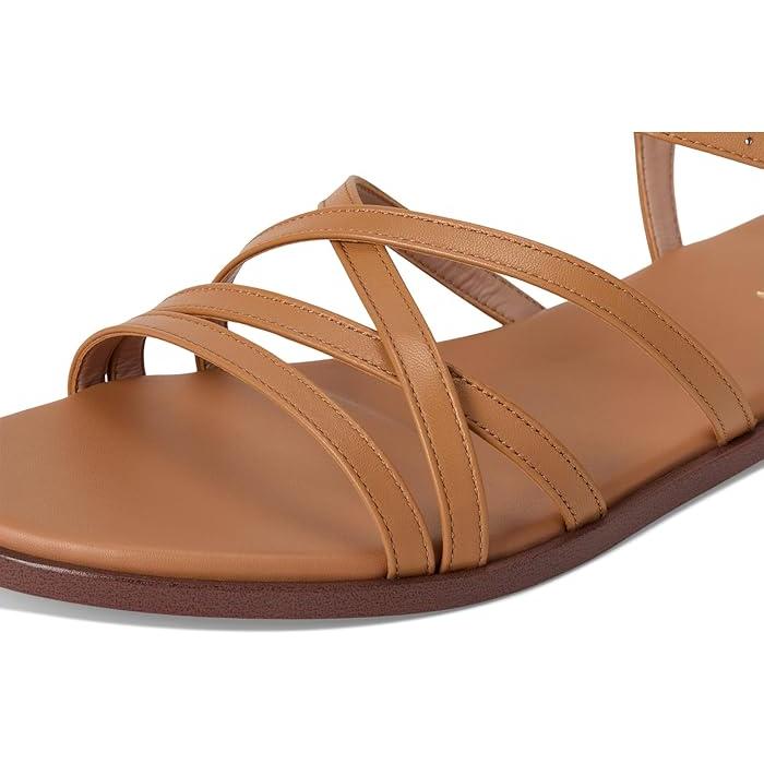 COLE HAAN ブラウン クロスストラップ サンダル COLE HAAN ブラウン クロスストラップ サンダル コール ハーン