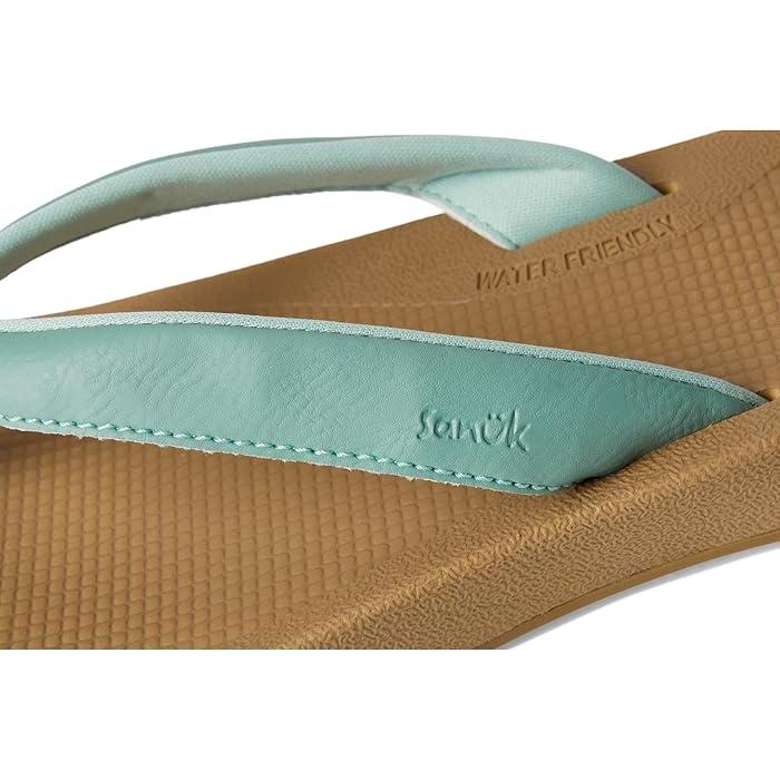 (取寄) サヌーク レディース コズミック ショアーズ Sanuk women Cosmic Shores Granite Green sanuk（サヌーク） (取寄) レディース コズミック ショアーズ Sanuk