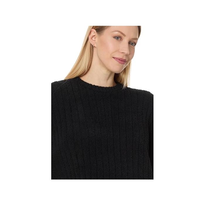 取寄) アグ レディース トップ リブ UGG women Riz Top Rib Black