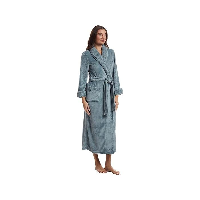 (取寄) ナトリ レディース プラッシュ シェルパ ローブ 52 Natori women Plush Sherpa Robe 52