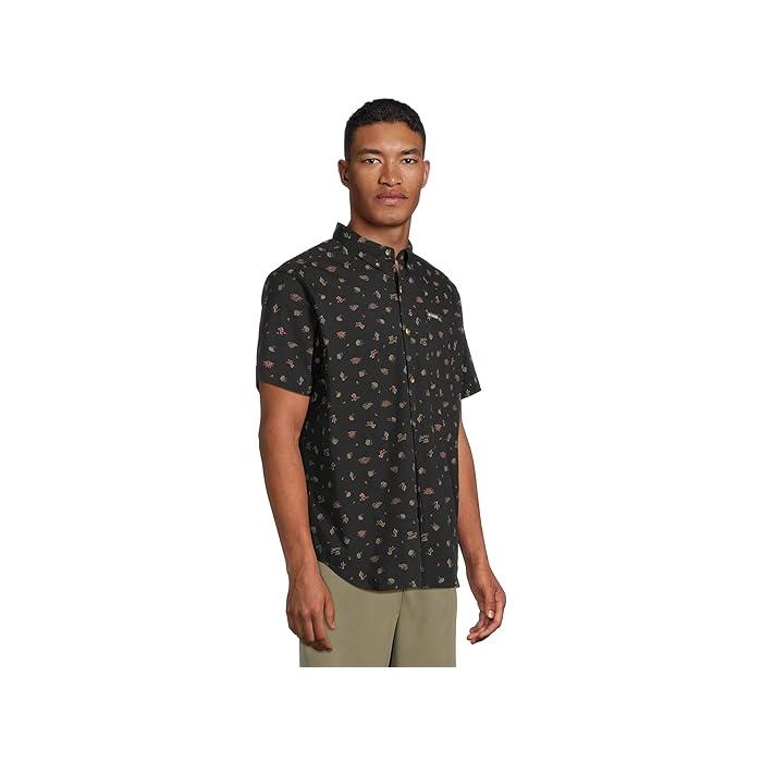 (取寄) コロンビア メンズ ラピッド リバーズ プリンテッド ショート スリーブ シャツ Columbia men Rapid s Printed Short Sleeve Shirt Black Deserted Columbia（コロンビア） (取寄) メンズ ラピッド リバーズ プリン