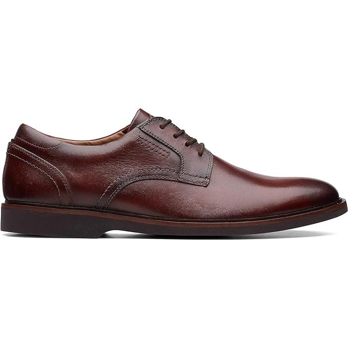未使用級☆【Clarks】　クラークス　フラットレザーシューズ　ブラウン　靴 Clarks (取寄) クラークス シューズ メンズ マルウッド レース