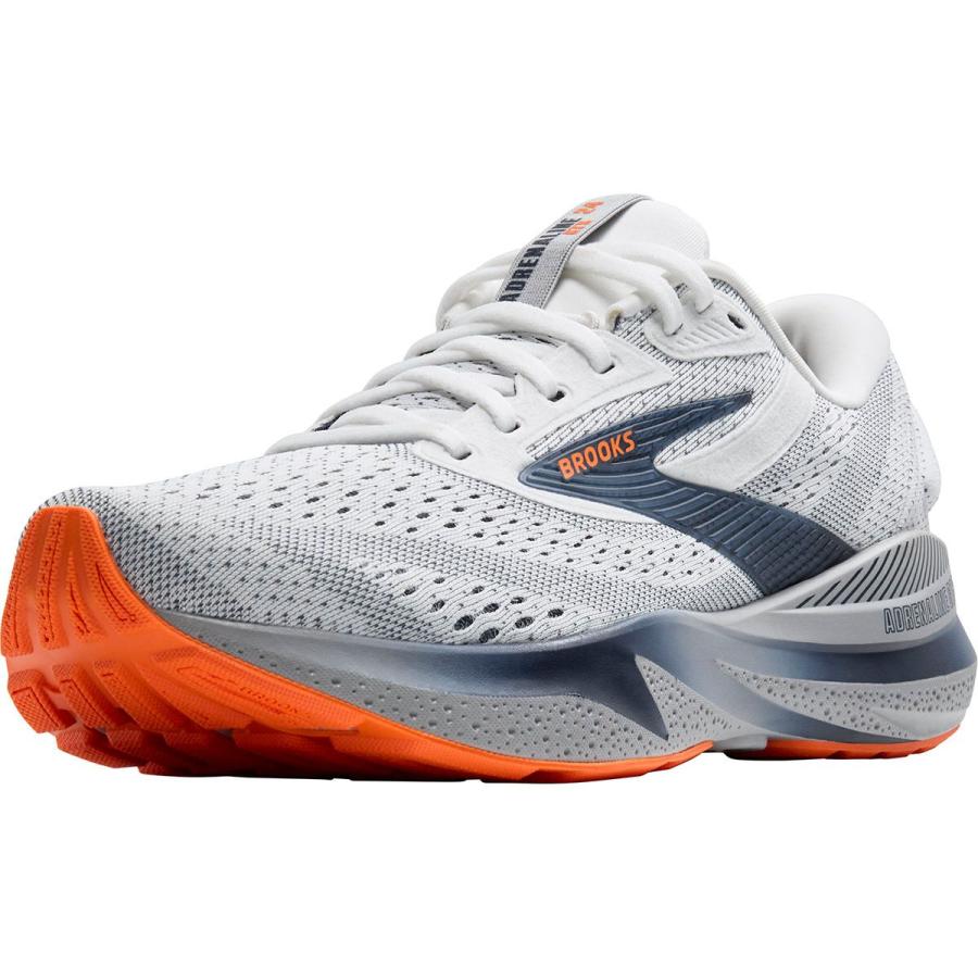 (取寄) ブルックス メンズ アドレナリン GTS 24 ランニング シューズ - メンズ Brooks men Adrenaline GTS 24 Running Shoe - Men's White/Peacoat/Alloy BROOKS（ブルックス） (取寄) メンズ アドレナリン GTS 24 ランニング