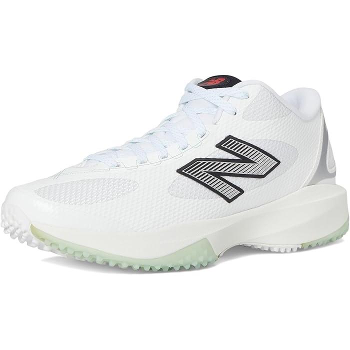 (取寄) ニューバランス メンズ フリーズLX v5 ターフ ロウ ラクロス クリーツ New Balance men FreezeLX V5 Turf Low Lacrosse Cleats White/Black/Silver llic New Balance（ニューバランス） (取寄) メンズ フリーズLX v5 ターフ