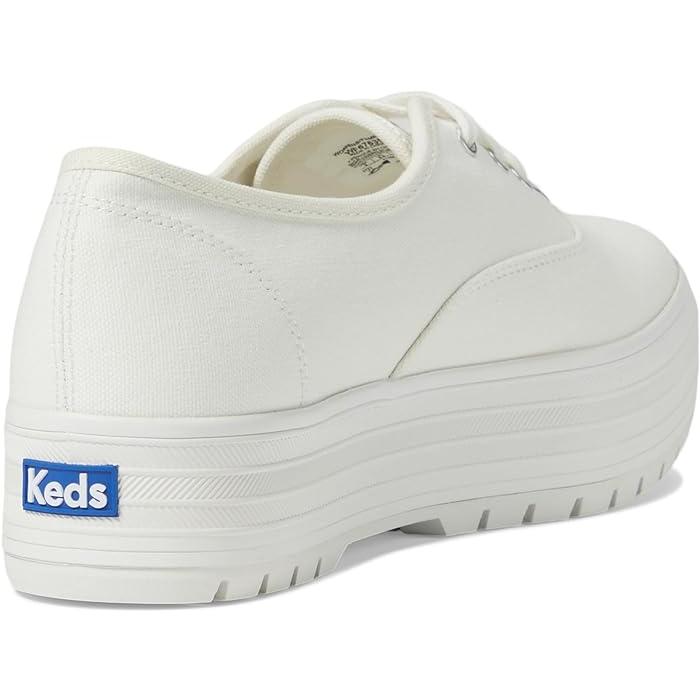 (取寄) ケッズ レディース ザ プラットフォーム ラグ レース アップ Keds women Keds The Platform Lug Lace Up Off-White Canvas Keds（ケッズ） (取寄) レディース ザ プラットフォーム ラグ レース
