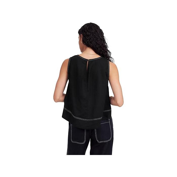 (取寄) メイドウェル レディース スキ トップ - 100パーセント リネン Madewell women Suki Top - 100% Linen Oat madewell P最大17倍1/1限定 (取寄) メイドウェル レディース スキ