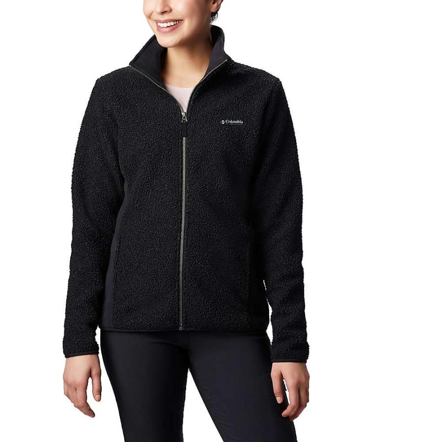 Columbia womens top jacket black