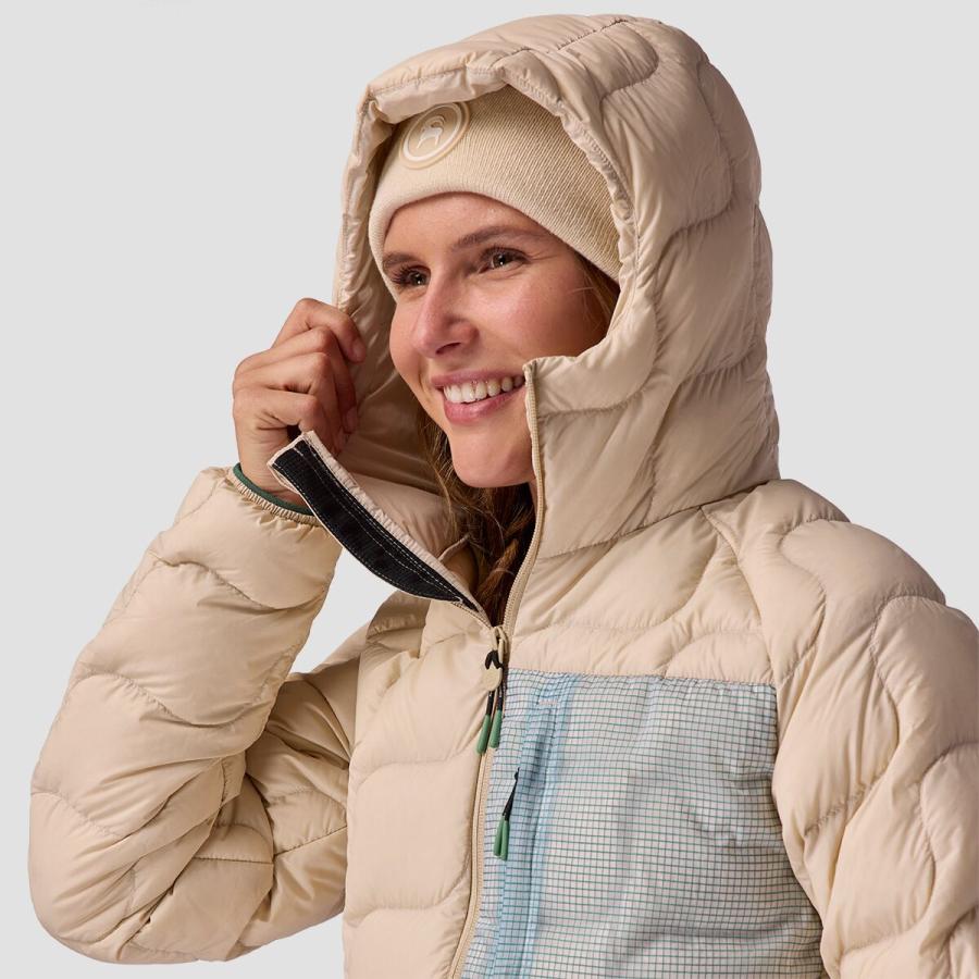 (取寄) バックカントリー レディース アライド ダウン フーデット ジャケット - ウィメンズ Backcountry women Waas ALLIED Down Hooded Jacket - Women's Black 取寄) バックカントリー レディース アライド ダウン フーデット