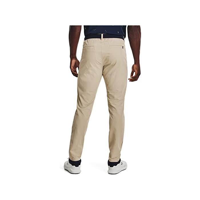 (取寄) アンダーアーマー ゴルフウェア メンズ ドライブ ファイブポケット パンツ Under Armour Golf men Drive Five-Pocket Pants Khaki Base/White｜jetrag｜02