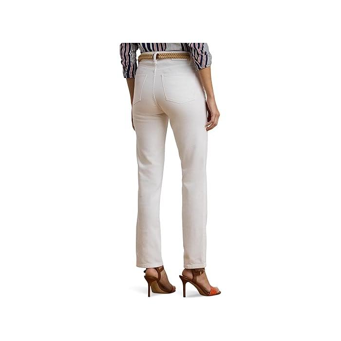 (取寄) ローレン ラルフローレン レディース ハイライズ ストレート アンクル ジーンズ Lauren Ralph Lauren women High-Rise Straight Ankle Jeans Cypress Wash LAUREN RALPH LAUREN（ローレン ラルフローレン） (取寄) ローレン