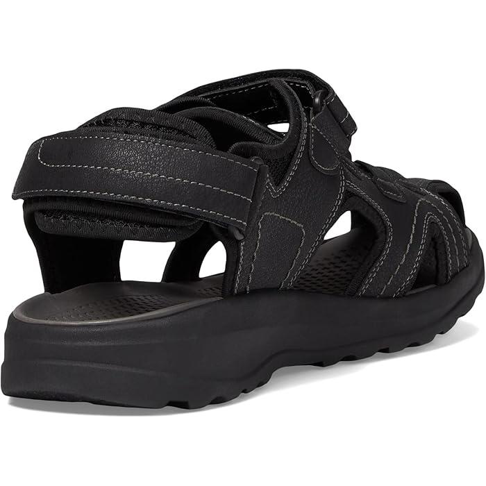 (取寄) ナン ブッシュ メンズ ハック スポーツ クローズド トゥ フィッシャーマン サンダル Nunn Bush men Huck Sport Closed Toe Fisherman Sandal Brown 取寄) ナン ブッシュ メンズ ハック スポーツ クローズド トゥ