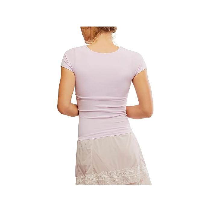 (取寄) フリーピープル レディース クリーン ラインズ ベビー ティー Free People women Clean Lines Baby Tee Black FREE PEOPLE（フリーピープル） (取寄) レディース クリーン ラインズ